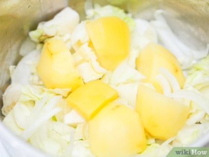 Cum să gătești varză cu cartofi