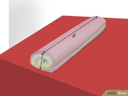 Як зробити подушку валик