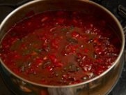 Cum să gătești un borsch roșu cu ciuperci