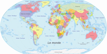 Harta lumii dintr-o perspectivă diferită