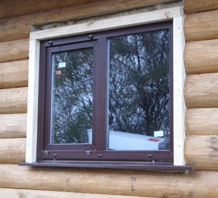 Ha a beszúrás ablakok és ajtók a faház - A cég - kostromadom