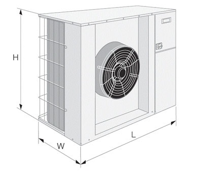 Tipuri de blocuri compresor-condensator, compoziție și instalare