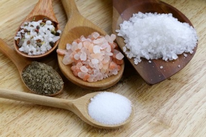 Conserve cu sare fină ce să folosiți, iodizat, extra, mare, cu seleniu, marar
