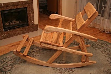 Fotoliu fotoliu scaun cu mâinile tale din lemn în cazul în care pentru a începe