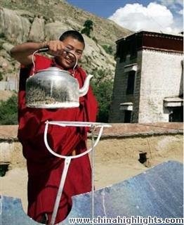 Az emberek és az élet Tibetben, Sichuan élelmiszer Tibetben Tours Tibetben