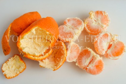 Tangerine желе рецепта със снимка, магия