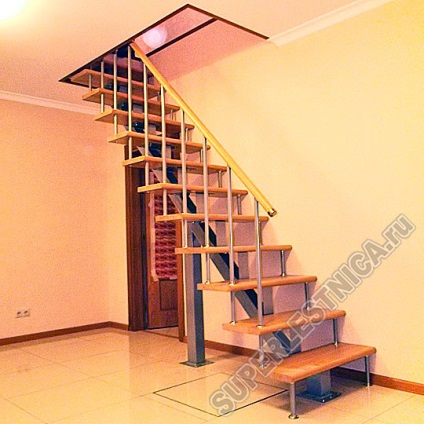 Martie a unei scări directe pentru o casă și oferirea propriului dvs. calcul și tehnica pas-cu-pas pentru ridicarea unei scări