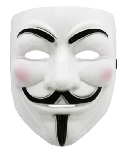 Mască anonimă cu mâinile - anonimă mască cu mâinile tale
