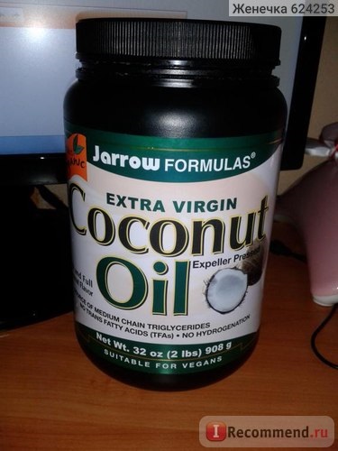 Formule de ulei de nuci de cocos, extra virgin, 16 oz (454 g) - 