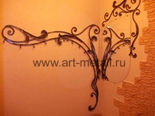 Atelier de mobilier forjat, candelabre forjate, acasă