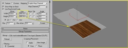 Maparea cu instrumentul map uvw în 3ds max