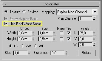 Mepping UVW térkép eszközök használatával 3ds max