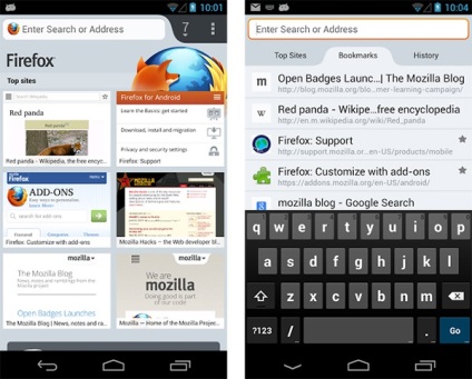 Mobile browser-ul de top cinci pentru Android