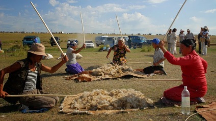 Naadim este o sărbătoare a crescătorilor de bovine, inima orașului Tuva