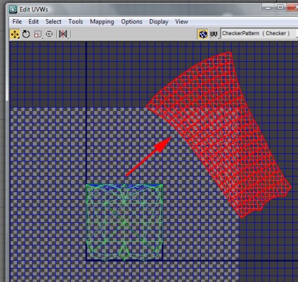 Impunerea cartelelor UV prin metoda de ambalare - (cartografiere pelt)