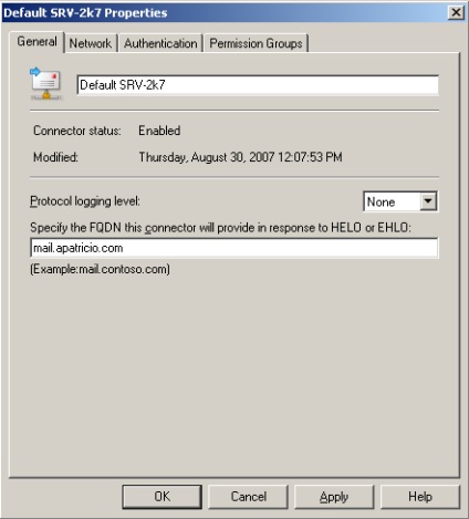 Beállítása az e-mail szolgáltatás az egységes Exchange Server 2007 System Administrator (single) Beállítása az e-mail szolgáltatás az egységes Exchange Server 2007 rendszeradminisztrátor