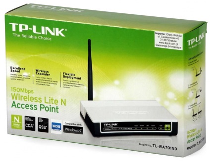 Configurând router-ul tp-link, conectăm întreaga familie la Wi-Fi