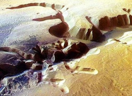 Arbori neobișnuit de pe Marte, om, canioane uriașe - faptele despre incredibil