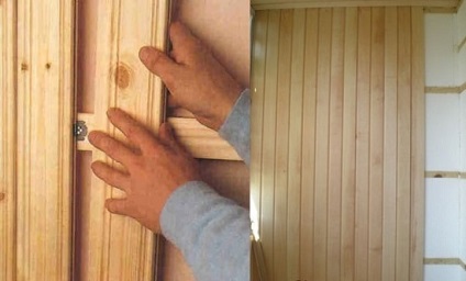 Marginea balconului și loggia sub MDF, panouri pvc, căptușeală