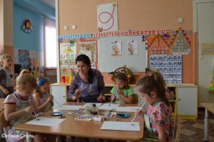 Ősz „workshop a nem hagyományos festészeti technikák