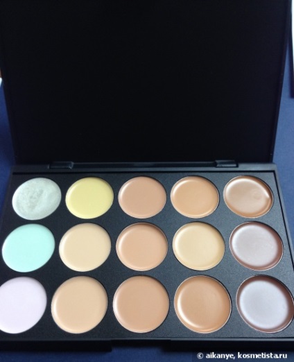 Paleta pentru conturarea parfumurilor de peisaj eclipsa paleta 15 concealer shades reviews