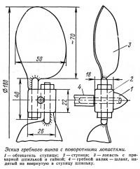 Pedálok a propeller a hajó (projektek