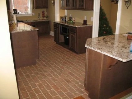 Padlólapok a konyhában (81 fotó) szóló padlólapok a folyosón, és a konyhában