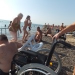 Plaje pentru persoanele cu handicap, recreere în Saks