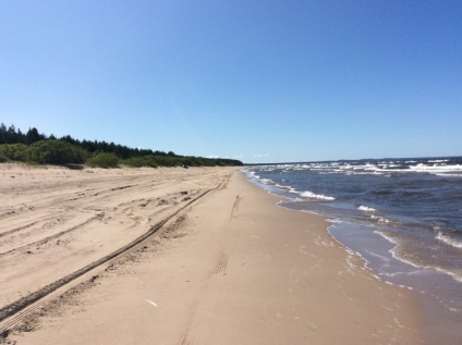 Plajele de pe coasta de sud a Golfului finlandez
