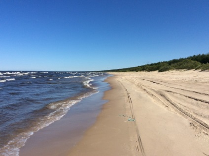 Plajele de pe coasta de sud a Golfului finlandez