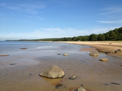 Plajele de pe coasta de sud a Golfului finlandez