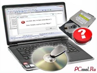 De ce laptopul Sony nu văd DVD-ul și CD-ul