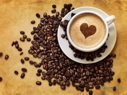 Cafeaua este bună în dimineața mega obzor