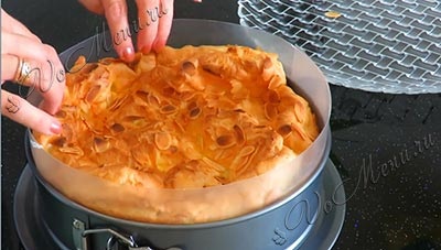 Lengyel puding torta Karpatka - recept fotókkal