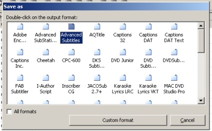 Vizualizarea filmelor HDD cu subtitrări externe în programul powerdvd - subtitrări rusești