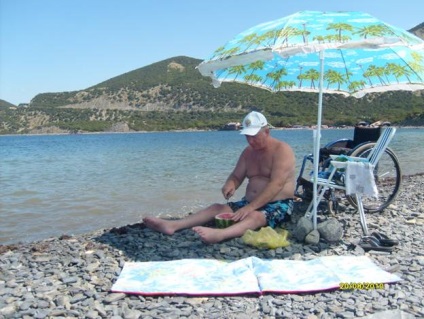 Călătorie spre două mări în 2010 - odihnă pentru utilizatorii de scaune cu rotile