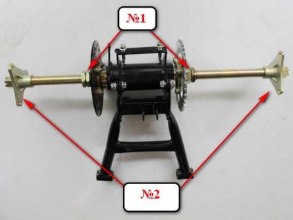 Repararea punții spate a ATV-ului, modul de demontare și reparare a punții spate a ATV-ului