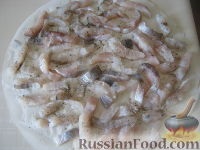 Placinta de pește de pește crud cu ceapă și orez