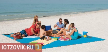 Nisip gratuit mat plajă paturile anti-nisip reale comentarii
