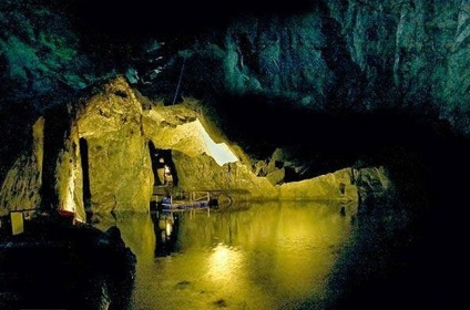 Suedia - peștera sala silvermin, minunile naturii