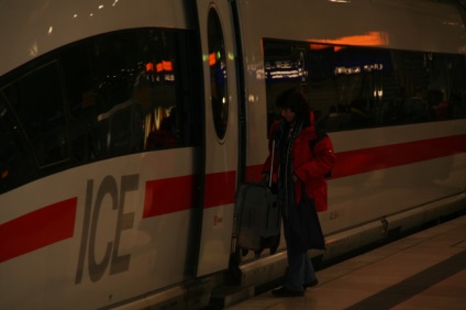 Gheață de tren de mare viteză