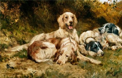 Câini, cai, vânători de la Thomas Blinks