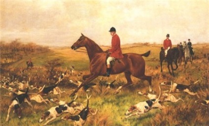 Câini, cai, de vânătoare pentru Thomas Blinks
