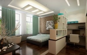 Design modern de 30 de metri pătrați de principiu de amenajare a bucătăriei (45 fotografii)