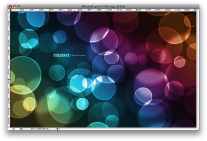Creați bule colorate colorate cu efect de bokeh în Photoshop, designonstop - despre design fără