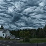 Furcsa felhők «undulatus asperatus»