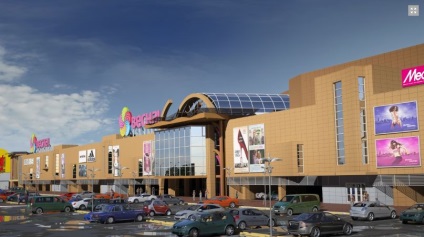 În construcții centre comerciale 2016-17 g