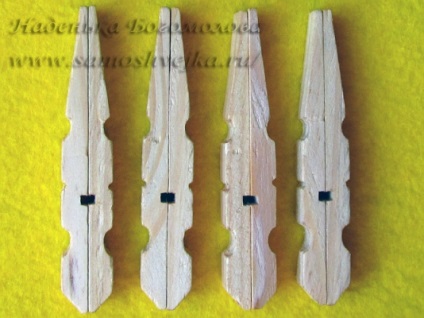 Catedra pentru păpuși din clothespins - mașină de cusut - site pentru iubitorii de cusut și de mătase