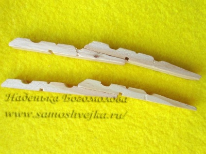 Szék babák clothespins - samoshveyka - site rajongóinak varró- és kézműves