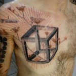 Tatuaj pe clavicula pentru fete si barbati 39 poze